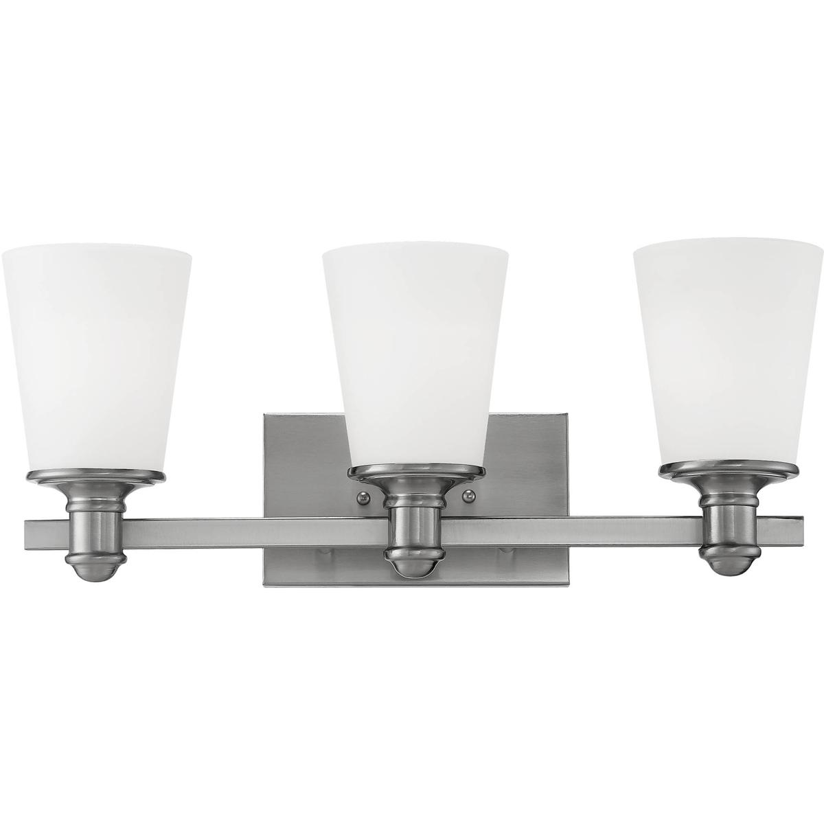 Millennium Lighting 2163-SN Cimmaron 3 Light 20 inch Satin Nickel Vanity Light Wall Light